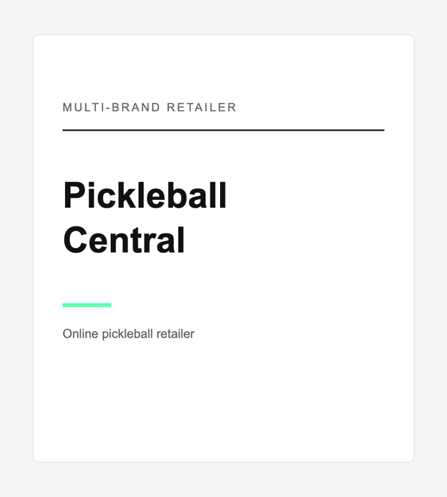 Pickleball Central