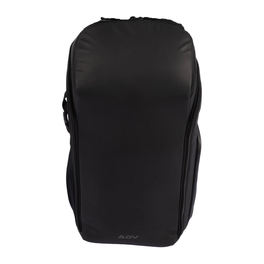 The ADV Pickleball Backpack V2 in Midnight, front view
