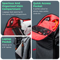 Pickleball Backpack V2 storage detail view