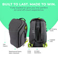 Tennis Backpack V2 feature detail view