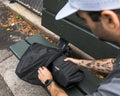 ADV Shoe Shield Pouch in-use view