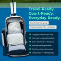 ADV Flex Backpack standing upright
