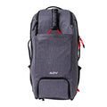 Best pickleball backpack with a durable gray design and a front paddle pocket for easy access.